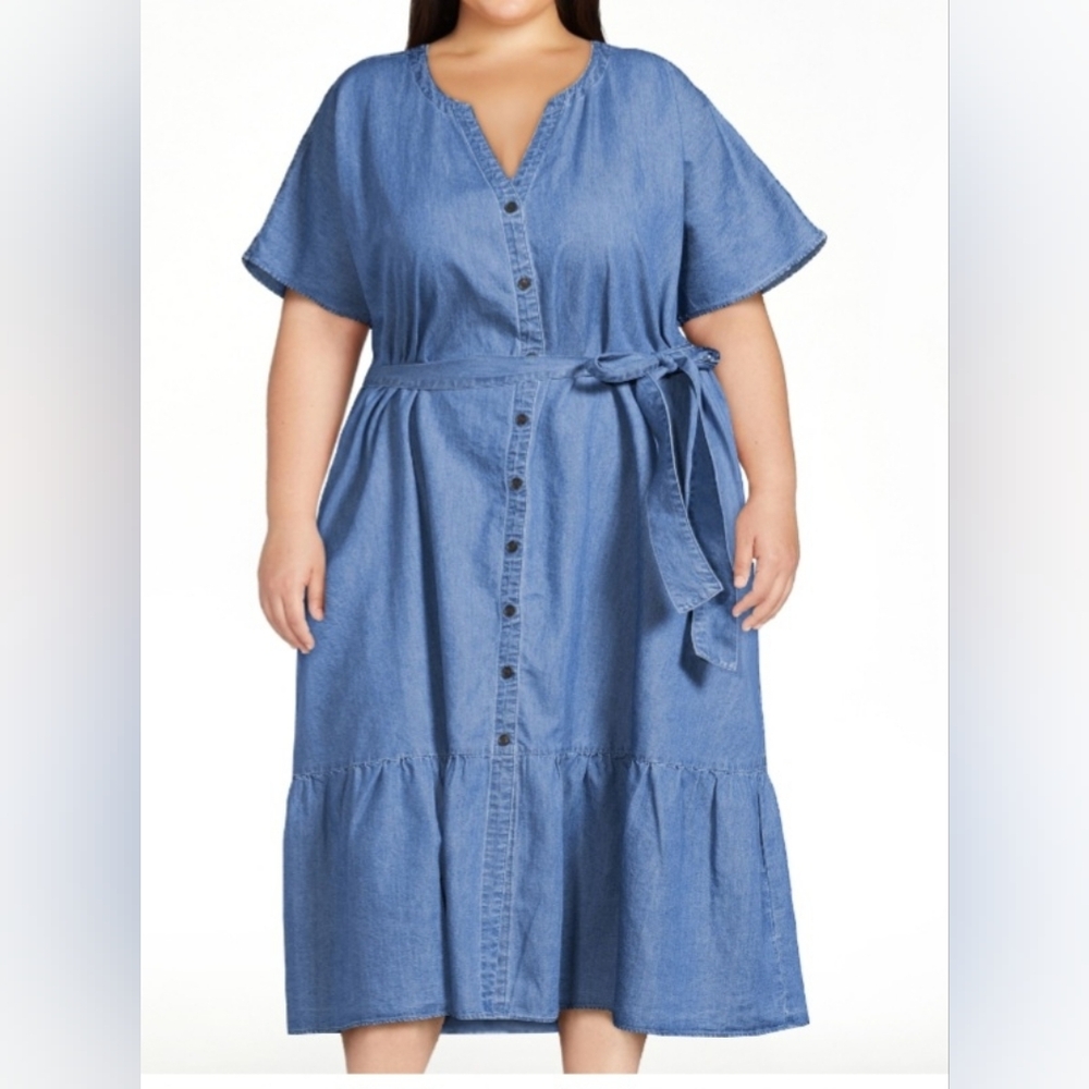 Terra & Sky Dolman Sleeve Midi
